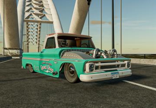 Chevrolet C10 1966версия 1.0.0.0 для Farming Simulator 2022