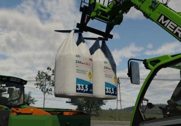 Fertilizer And Lime Big Bags Packверсия 1.0.0.0 для Farming Simulator 2025