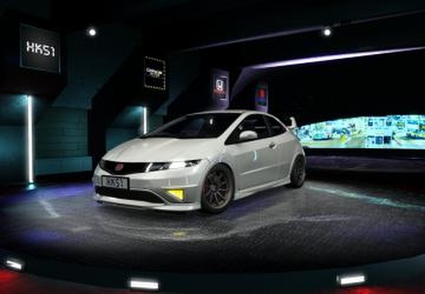 Honda Civic FN2версия HK51 Car Pack1 v3.2 для Assetto Corsa