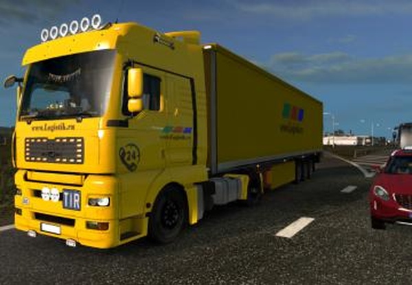Комбо скин пак «Logistik.ru» для MAN TGAv1.0 для Euro Truck Simulator 2 (v1.28.x, 1.30.x)