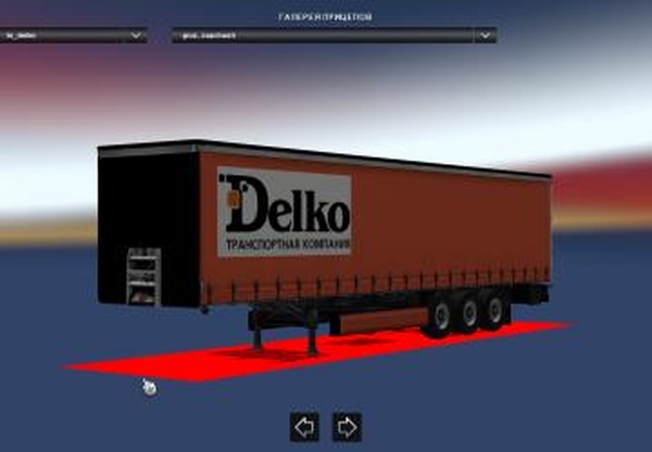 Комбо скин Delkoверсия 1.0 для Euro Truck Simulator 2 (v1.30.x)