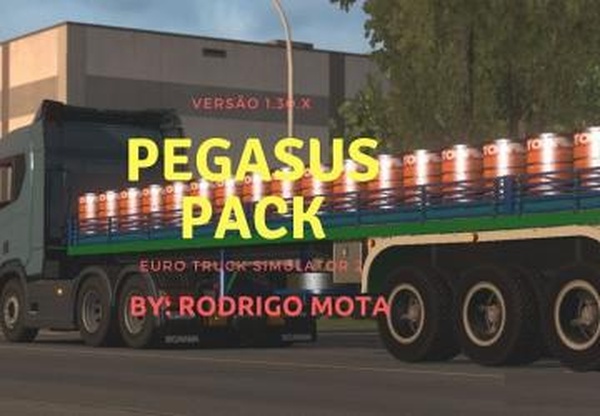 Пак прицепов «Pegasus»версия 1.1 для Euro Truck Simulator 2 (v1.28.x, - 1.31.x)
