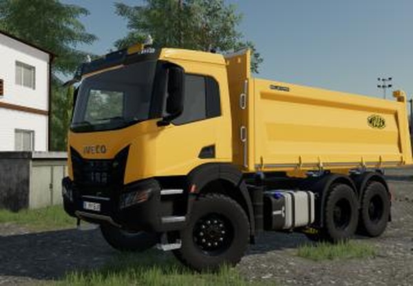 Iveco X-Way 6x6 Meiller Kipperверсия 1.0.0.0 для Farming Simulator 2022 (v1.6x)
