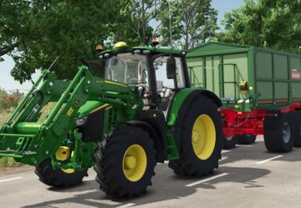 John Deere 6M Small Frame Series 2020версия 1.0.0.0 для Farming Simulator 2025