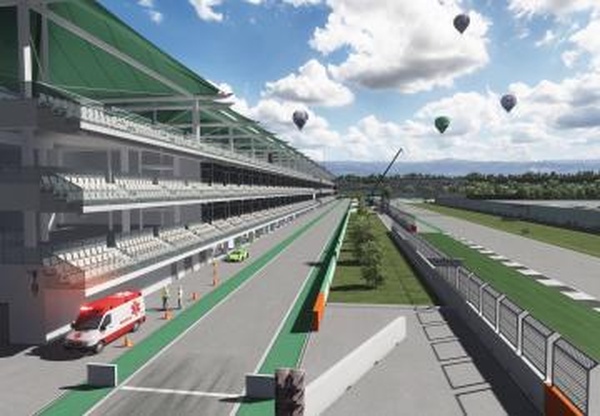 Карта «Daimler Teststrecke»версия 2.4 для Assetto Corsa