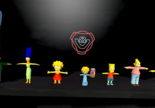 Simpsons Interior Addonsверсия 1.0 для Euro Truck Simulator 2 (v1.28.x, 1.30.x)