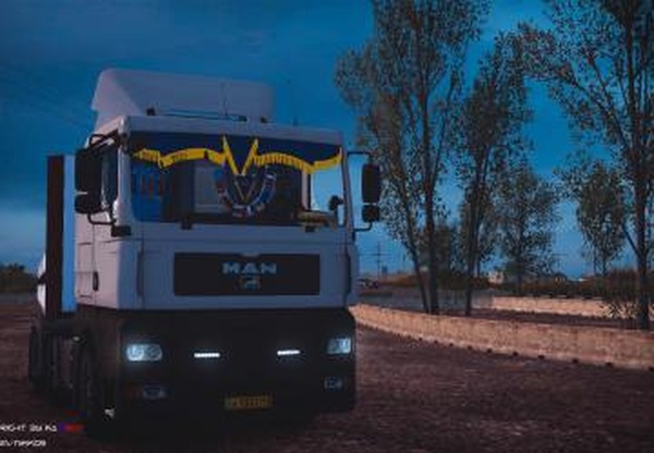 MAN TGAверсия 1.3 для Euro Truck Simulator 2 (v1.26.x, - 1.30.х)