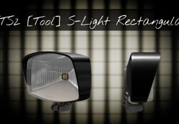 S-Light Rectangularверсия 1.0 для Euro Truck Simulator 2 (v1.28.x, 1.30.x)