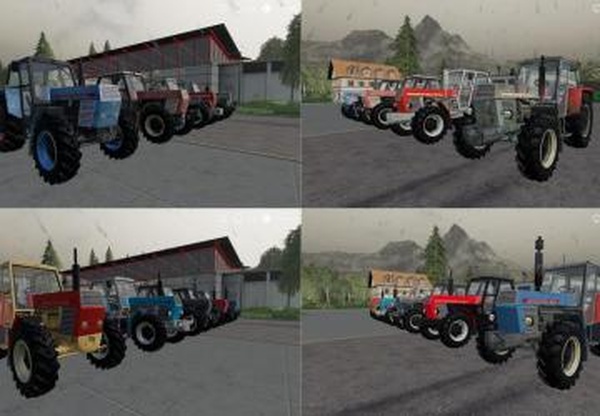 Zetor Crystal Packверсия 2.0 для Farming Simulator 2019