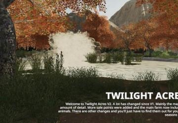 Карта «Twilight Acres»версия 2.0 для Farming Simulator 2019 (v1.4х)