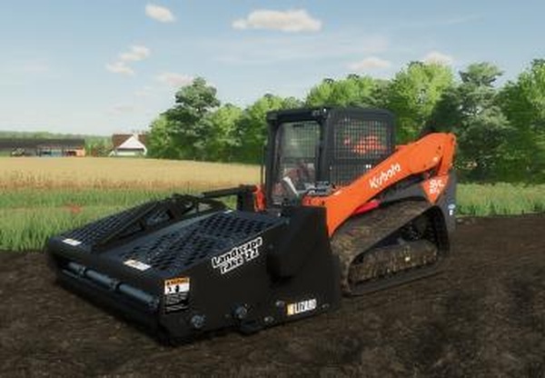 Lizard Landscape Rake For Skid Steerверсия 1.0.0.0 для Farming Simulator 2022