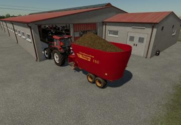 Modern Cow Barn And Garage Packверсия 1.0.0.0 для Farming Simulator 2022