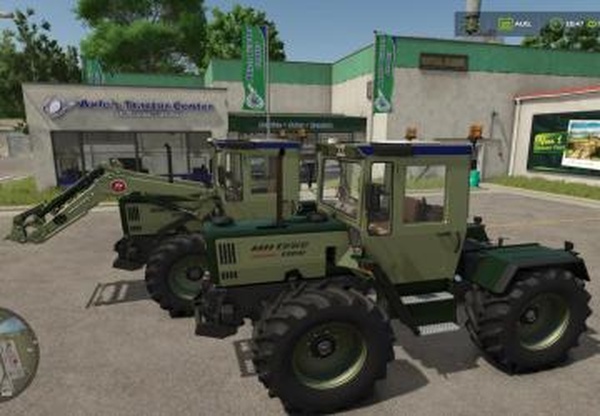 MB Trac 1000-1100 Silbersteelверсия 1.0.0.0 для Farming Simulator 2025