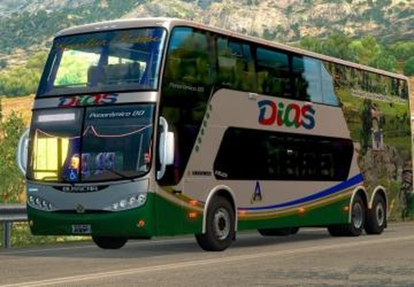 Busscar Panorámico DD 2006 6×2версия 07.04.18 для Euro Truck Simulator 2 (v1.28.x, 1.30.x)
