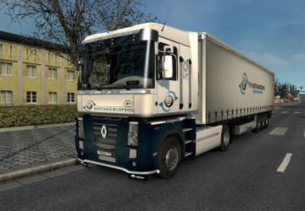 Комбо скин пак «БелТаможСервис» для Renault Magnumv1.0 для Euro Truck Simulator 2 (v1.28.x, 1.30.x)