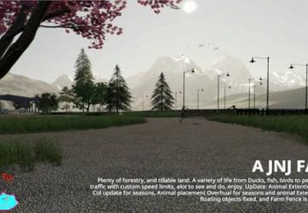Карта «A JnJ Farm»версия 15.08.19 для Farming Simulator 2019 (v1.4х)