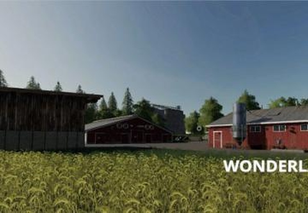 Карта «Wonderland MultiFruit»версия 1.2.2.0 для Farming Simulator 2019 (v1.4х)