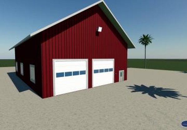 Large Garageверсия 1.0.0.0 для Farming Simulator 2019 (v1.4х)