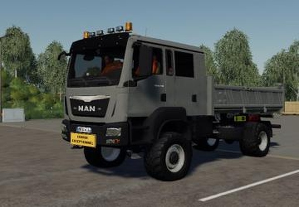 Man TGM 41480 4x4 Meiller Kipperверсия 1.0.0.0 для Farming Simulator 2019 (v1.4х)