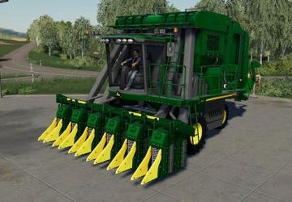 John Deere 7760 Cotton Balerверсия 1.1 для Farming Simulator 2019 (v1.4х)