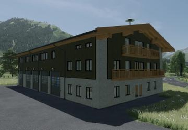 German Fire Stationверсия 1.0.0.0 для Farming Simulator 2022