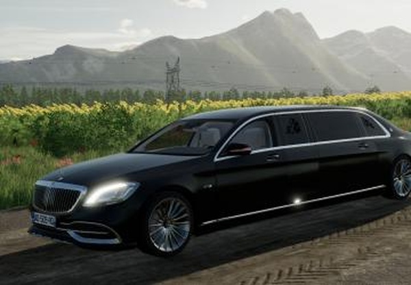 Maybach S650 Pullmanверсия 1.0.0.0 для Farming Simulator 2022 (v1.6x)