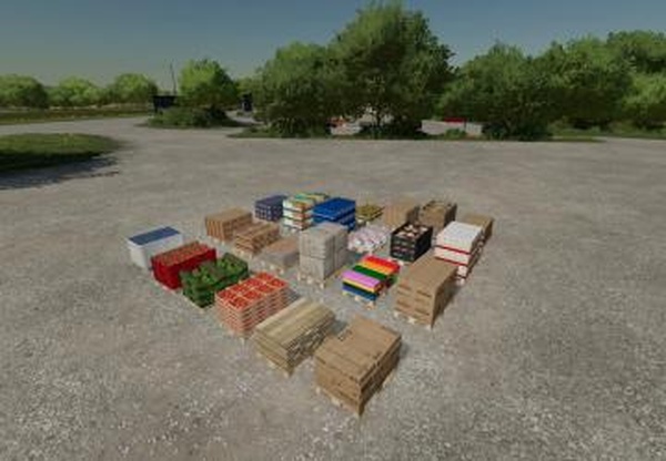 Liftable Pallets And Big Bagsверсия 1.1.2.0 для Farming Simulator 2022