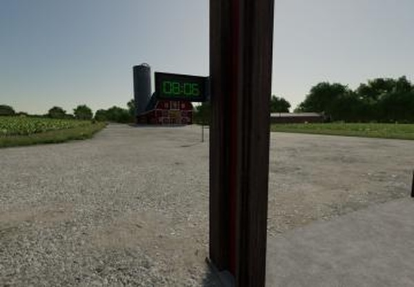 Digital Clockверсия 1.0.0.0 для Farming Simulator 2022