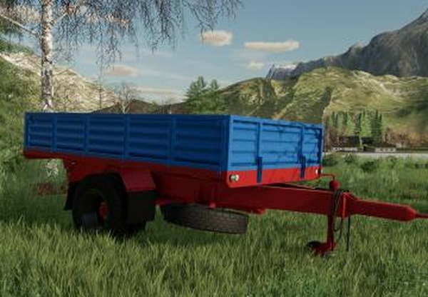 One Axle Trailerверсия 1.0.0.0 для Farming Simulator 2022 (v1.6x)