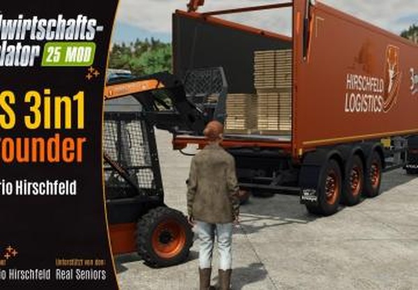 Krampe SKS 3in1версия 1.0.0.0 для Farming Simulator 2025