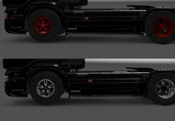 Daytona Wheel Packверсия 3.0 для Euro Truck Simulator 2 (v1.27.x, - 1.30.x)