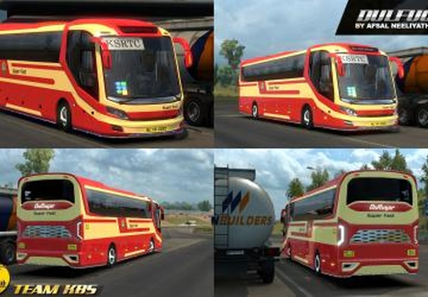 Dulfuqar Concept Busверсия 0.1 для Euro Truck Simulator 2 (v1.28.x, 1.30.x)