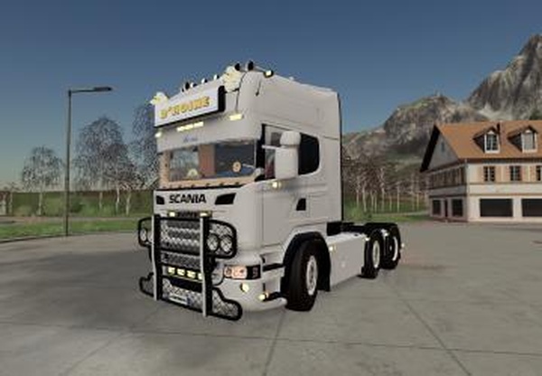 Scania S730 «D’ HOINE»версия 1.0 для Farming Simulator 2019 (v1.4.x)