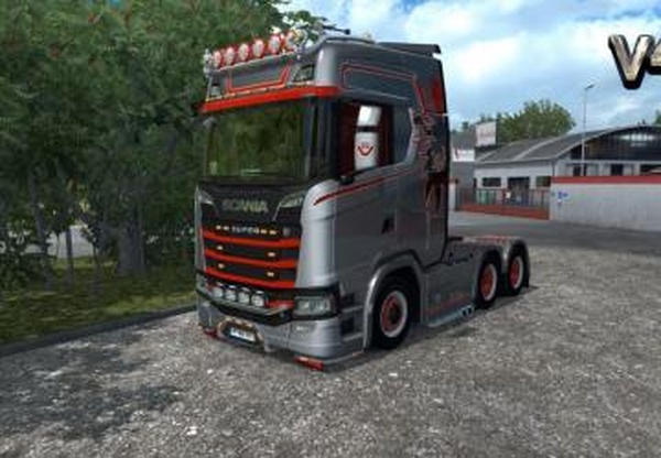 Open Pipe Sound for All Trucksверсия 4.0 для Euro Truck Simulator 2 (v1.28.x, - 1.36.x)