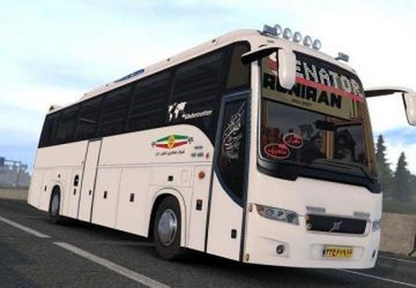 Volvo B9R-I Shift with Passengersверсия 25.03.18 для Euro Truck Simulator 2 (v1.27.x, - 1.32.x)