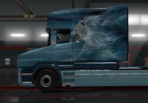 Скин для Scania Tверсия 1.0 для Euro Truck Simulator 2 (v1.30.x)