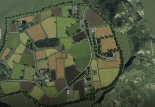Карта «Somerset Farms»версия 1.1.0.0 для Farming Simulator 2022