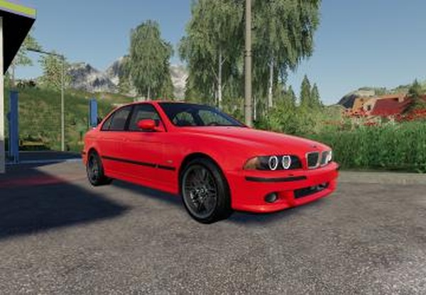 BMW M5 E39версия 2.1.0.0 для Farming Simulator 2019 (v1.4.x)