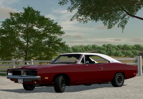 Dodge Charger 1969версия 2.0.0.0 для Farming Simulator 2022 (v1.6x)