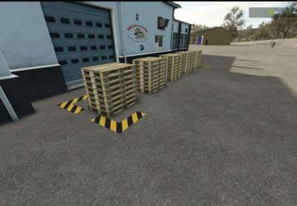Euro pallets productionверсия 1.0.0.0 для Farming Simulator 2025