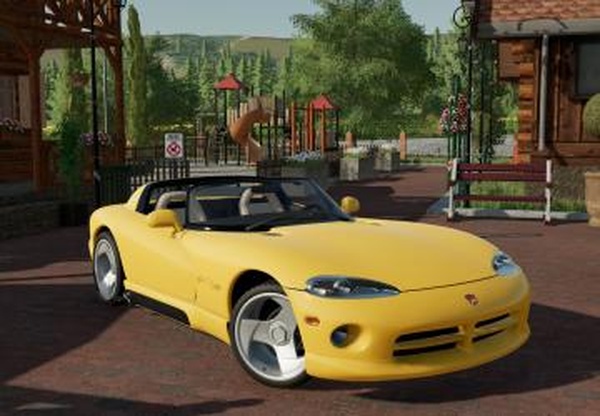 Dodge Viper RT10 1992версия 1.0.0.0 для Farming Simulator 2022 (v1.6x)