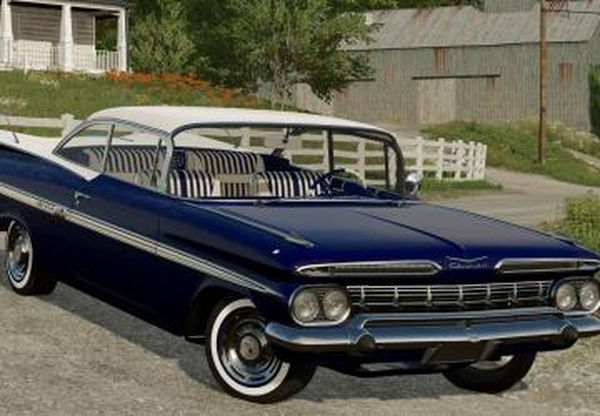 Chevy Impala 1959версия 2.0.0.0 для Farming Simulator 2022 (v1.6x)