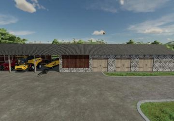 Old Big Buildingверсия 1.1.0.0 для Farming Simulator 2022