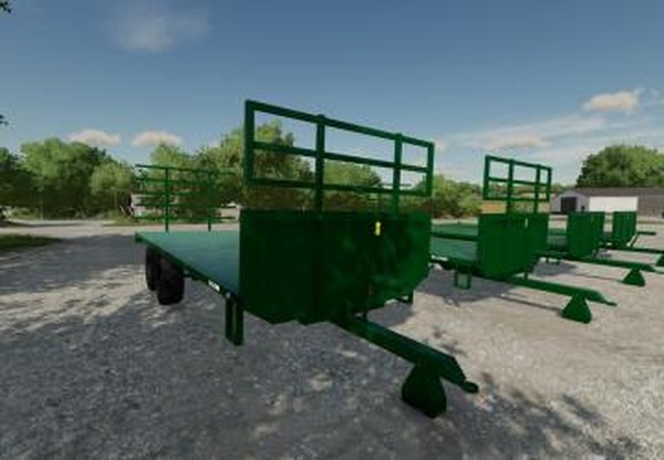 Lizard Bale And Pallet Trailerверсия 1.1.0.0 для Farming Simulator 2022