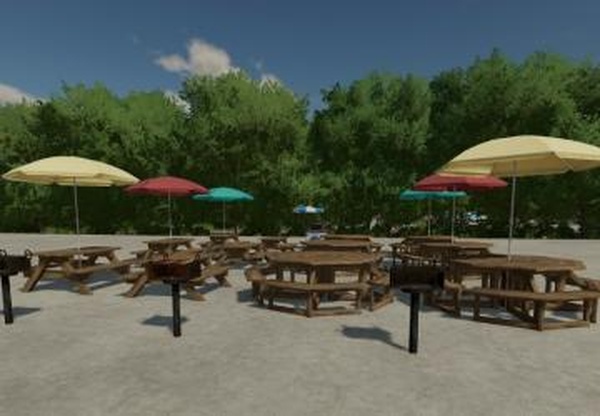 Picnic Decoration Packверсия 1.0.0.0 для Farming Simulator 2022