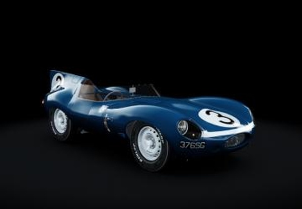 Jaguar D-Type Long-Noseверсия 1.3 для Assetto Corsa