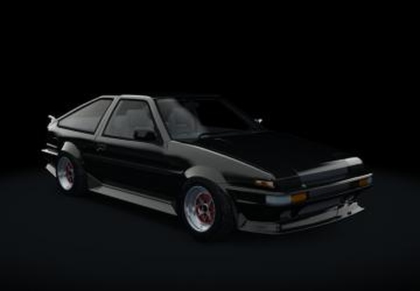 Toyota AE86 Winter Driftверсия 1.2 для Assetto Corsa