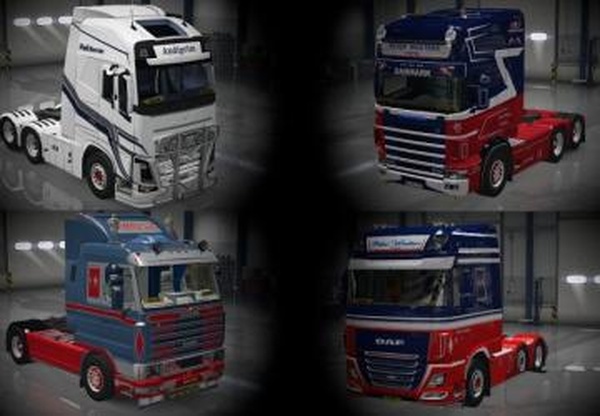 33 PWT Skin Packверсия 1.0 для Euro Truck Simulator 2 (v1.28.x, 1.30.x)
