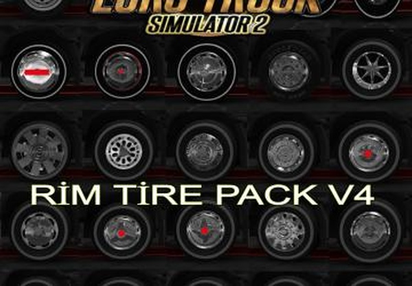 Rim & Tire Packверсия 4.0 для Euro Truck Simulator 2 (v1.27.x, - 1.34.x)