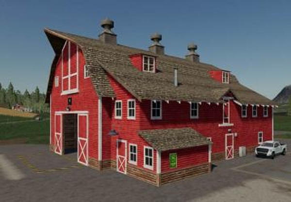 John Deere Bale Barnверсия 1.0.0.0 для Farming Simulator 2019 (v1.4х)